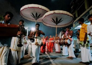 ಶ್ರೀ ಪಲಿಮಾರು ಮಠದ ಹಿರಿಯ ಶ್ರೀವಿದ್ಯಾಧೀಶ ತೀರ್ಥ ಹಾಗೂ ಕಿರಿಯ ಶ್ರೀವಿದ್ಯಾರಾಜೇಶ್ವರ ತೀರ್ಥ ಶ್ರೀಪಾದರ ಚಾತುರ್ಮಾಸ್ಯ ಸೀಮೋಲ್ಲಂಘನ..!!