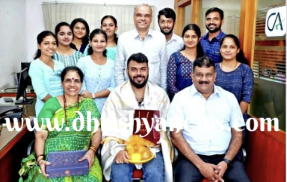 ಕಾಪು : ಸಿಎ ಅಂತಿಮ ಪರೀಕ್ಷೆ :ಸಾಧಕ ಪಾಂಡುರಂಗ ನಾಯಕ್ ಗೆ ಸನ್ಮಾನ…!!!