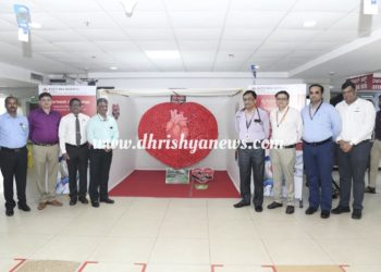 ವಿಶ್ವ ಹೃದಯ ದಿನದ ಅಂಗವಾಗಿ ಕಸ್ತೂರ್ಬಾ ಆಸ್ಪತ್ರೆ, ಮಣಿಪಾಲದಲ್ಲಿ ಹೃದಯ ಆರೋಗ್ಯ ಜಾಗೃತಿ ಕಲಾ ಶಿಲ್ಪ ಅನಾವರಣ..!!