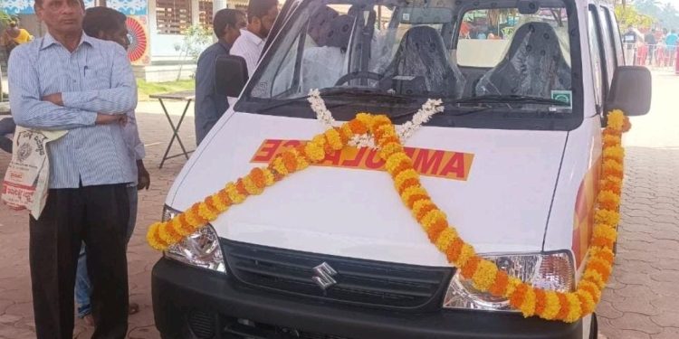 ಉಚ್ಚಿಲ : ಗ್ರಾಮ ಪಂಚಾಯತ್ ಗೆ ಆಂಬುಲೆನ್ಸ್ ಹಸ್ತಾಂತರ ..!!