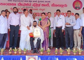 ಕೊಲ್ಲೂರು : ರಾಷ್ಟ್ರೀಯ ಕ್ರೀಡಾಪಟು ಮಂಜುನಾಥ್ ಮರಾಠಿ ಸಾಧನೆ ಗುರುತಿಸಿ ಸನ್ಮಾನ..!!
