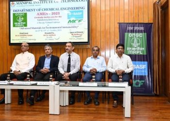 A two day national level conference on “Advanced Materials for Environmental Sustainability-AMES-2023” was organized by Department of Chemical Engineering M,I,T Manipal ..!!
