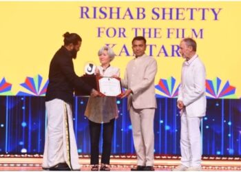 54ನೇ ಗೋವಾ ಚಿತ್ರೋತ್ಸವದಲ್ಲಿ ಪ್ರತಿಷ್ಠಿತ ಪ್ರಶಸ್ತಿ ಪಡೆದ ರಿಷಬ್ ಶೆಟ್ಟಿ..!!