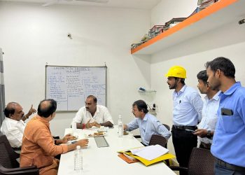 ಇಂದ್ರಾಳಿ ರೈಲ್ವೇ ಸೇತುವೆ ಕಾಮಗಾರಿ ಧಾರವಾಡ ಸ್ಟೀಲ್ ಬ್ರಿಡ್ಜ್ ನಿರ್ಮಾಣ ಘಟಕಕ್ಕೆ ಶಾಸಕ ಯಶ್ ಪಾಲ್ ಸುವರ್ಣ ಭೇಟಿ ನೀಡಿ ಪರಿಶೀಲನೆ…!!!