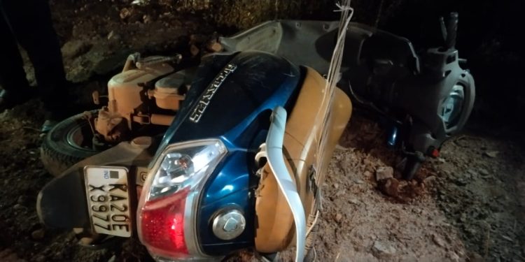 ಉಡುಪಿ: ಟೆಂಪೂ – ಸ್ಕೂಟರ್ ಡಿಕ್ಕಿ- ಸವಾರ ಸಾವು ..!!