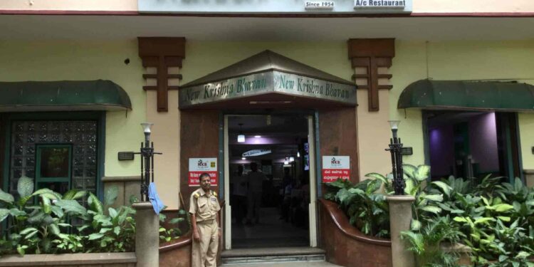 ಡಿಸೆಂಬರ್ 6ರಿಂದ ಬಂದ್ ಆಗಲಿದೆ ಬೆಂಗಳೂರಿನ ಜನಪ್ರಿಯ ರೆಸ್ಟೋರೆಂಟ್ ’ನ್ಯೂ ಕೃಷ್ಣ ಭವನ’..!!