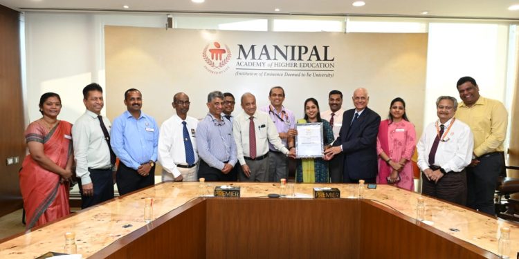 ಕಸ್ತೂರ್ಬಾ ಆಸ್ಪತ್ರೆ ಮಣಿಪಾಲಕ್ಕೆ ಎರಡು ಪ್ರತಿಷ್ಠಿತ ಪ್ರಶಸ್ತಿಗಳು…!!