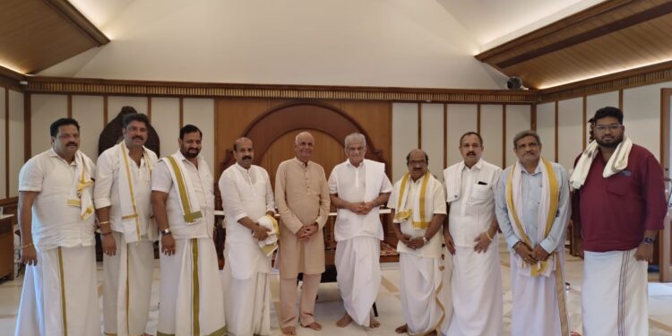 ಉಡುಪಿ :ಪುತ್ತಿಗೆ ಪರ್ಯಾಯ ಸಮಿತಿ ಧರ್ಮಸ್ಥಳ ಭೇಟಿ..!!