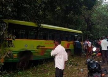 ಕಾರ್ಕಳ : ಮರಕ್ಕೆ ಗುದ್ದಿದ ಟೂರಿಸ್ಟ್ ಬಸ್‌ – ಇಬ್ಬರು ವಿದ್ಯಾರ್ಥಿಗಳಿಗೆ ಗಾಯ..!