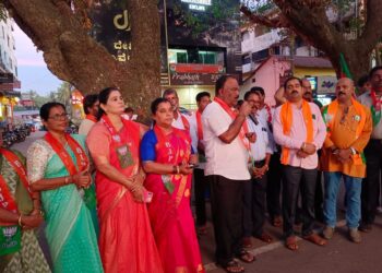 ಪಂಚರಾಜ್ಯ ಚುನಾವಣಾ ಫಲಿತಾಂಶ:ಕಾಪುವಿನ ಬಿಜೆಪಿ ಕಚೇರಿ‌ ಬಳಿ ವಿಜಯೋತ್ಸವ..!!