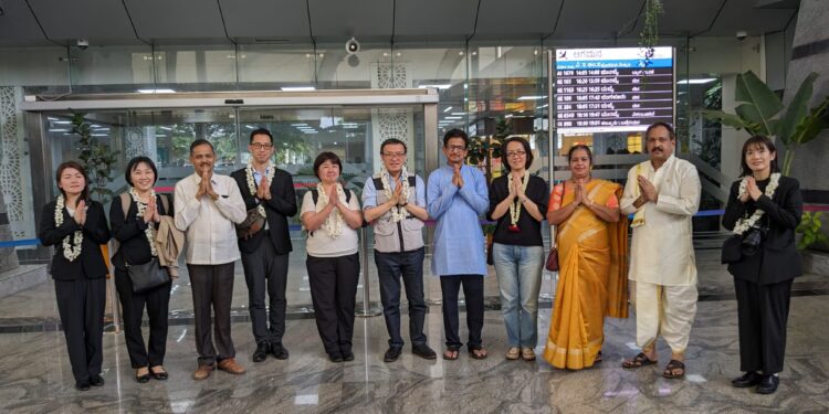 ಉಡುಪಿ : ವಿಶ್ವ ಗೀತಾ ಪರ್ಯಾಯಕ್ಕೆ ಜಪಾನಿನ ಗಣ್ಯರ ನಿಯೋಗದ ಆಗಮನ..!!