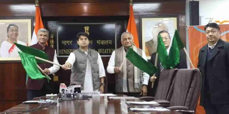 ಅಯೋಧ್ಯೆ- ಬೆಂಗಳೂರು ವಿಮಾನ ಯಾನಕ್ಕೆ ಕೇಂದ್ರ ಸಚಿವ ಜ್ಯೋತಿರಾದಿತ್ಯ ಸಿಂಧಿಯಾ ಚಾಲನೆ..!!