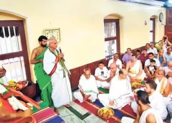 ಕಾರ್ಕಳ : ಪಡುತಿರುಪತಿ ಶ್ರೀ ವೆಂಕಟರಮಣ ದೇವಸ್ಥಾನಕ್ಕೆ ಪುತ್ತಿಗೆ ಶ್ರೀ ಭೇಟಿ..!!