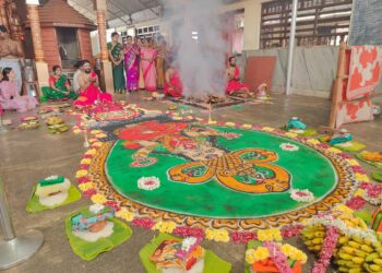 ಶ್ರೀಚಕ್ರ ಪೀಠ ಸುರಪೂಜಿತೆ ಶ್ರೀ ದುರ್ಗಾ ಆದಿಶಕ್ತಿ ಕ್ಷೇತ್ರ ದೊಡ್ಡಣ್ಣ ಗುಡ್ಡೆ : ಮಹಾಕಾಳಿ ಸಹಸ್ರ ಕದಳಿಯಾಗ ಸಂಪನ್ನ..!!