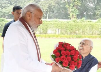 ಬಿಜೆಪಿ ಹಿರಿಯ ನಾಯಕ ಎಲ್.ಕೆ.  ಅಡ್ವಾಣಿ ಅವರಿಗೆ ಭಾರತ ರತ್ನ  ಘೋಷಣೆ..!!