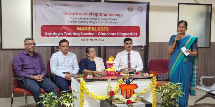ಕೆ.ಎಂ.ಸಿ ಮಣಿಪಾಲದಿಂದ ಮಣಿಪಾಲ್ ಹಾಟ್ಸ್‌-ಹ್ಯಾಂಡ್ಸ್ ಆನ್ ಟ್ರೈನಿಂಗ್ ಸೆಷನ್ಸ್ – ಗ್ಲುಕೋಮಾ ಡಯಾಗ್ನೋಸ್ಟಿಕ್ಸ್” ಕುರಿತು ಯಶಸ್ವಿ ಕಾರ್ಯಾಗಾರ..!!