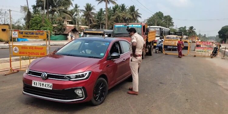 ಕಾರ್ಕಳ : ಲೋಕಸಭಾ ಚುನಾವಣೆ ಹಿನ್ನೆಲೆ ಏಳು ಕಡೆಗಳಲ್ಲಿ ಚೆಕ್ ಪೋಸ್ಟ್ ನಿರ್ಮಾಣ..!!