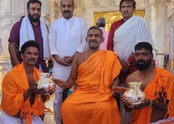 ಈಶ್ವರ್ ಮಲ್ಪೆ, ರವಿ ಕಟಪಾಡಿಗೆ ಅಯೋಧ್ಯಾ ಮಂಡಲೋತ್ಸವ ಪುರಸ್ಕಾರ..!!