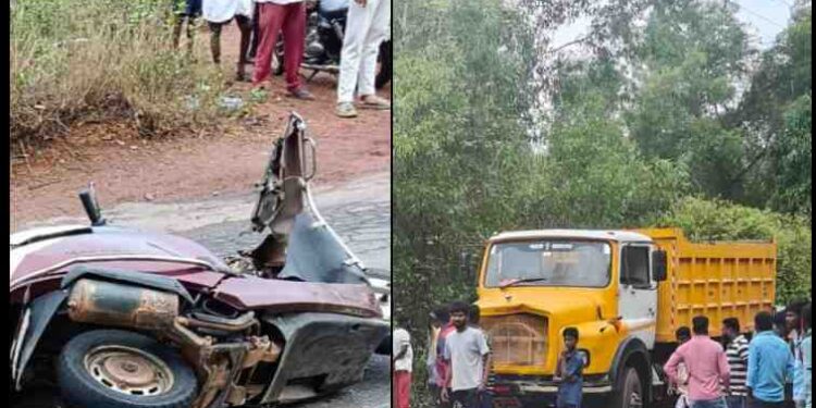 ಕಾರ್ಕಳ : ಟಿಪ್ಪರ್ – ಬೈಕ್ ನಡುವೆ ಭೀಕರ ಅಪಘಾತ:ಬೈಕ್ ಸವಾರ ಸ್ಥಳದಲ್ಲೇ ಮೃತ್ಯು,ಇಬ್ಬರಿಗೆ ಗಂಭೀರ ಗಾಯ..!!