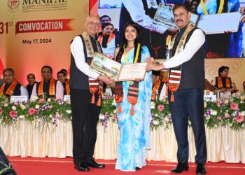 ಮಾಹೆ ಮಂಗಳೂರಿನಲ್ಲಿ  31 ನೇ ಘಟಿಕೋತ್ಸವ ಆಚರಣೆ : ನಾವೀನ್ಯಕಾರರು, ಸಂಶೋಧಕರು ಮತ್ತು ಪದವೀಧರರಿಗೆ ಗೌರವ ಪ್ರದಾನ..!!