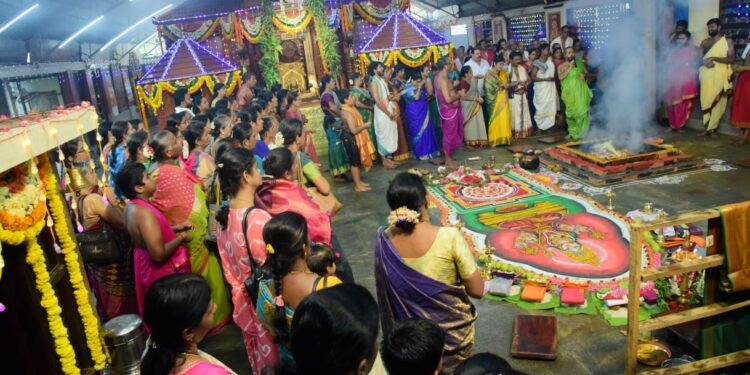 ಶ್ರೀ ಚಕ್ರ ಪೀಠ ಸರಪೂಜ್ಯತೆ ಶ್ರೀ ದುರ್ಗಾ ಆದಿಶಕ್ತಿ ಕ್ಷೇತ್ರ ದೊಡ್ಡಣ್ಣಗುಡ್ಡೆ : ಮಹಾ ಚಂಡಿಕಾಯಾಗ ಮಹಾ ಮಂತ್ರಕ್ಷತೆ ಸಂಪನ್ನ..!!