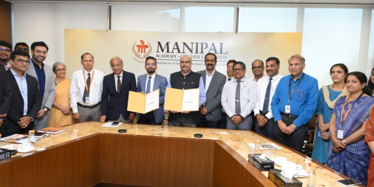 ಮಣಿಪಾಲ್ ಅಕಾಡೆಮಿ ಆಫ್ ಹೈಯರ್ ಎಜುಕೇಶನ್ ಮತ್ತು ರೋಚೆ ಡಯಾಗ್ನೋಸ್ಟಿಕ್ಸ್ ಇಂಡಿಯಾ ಡಯಾಗ್ನೋಸ್ಟಿಕ್ಸ್‌ನಲ್ಲಿ ಸೆಂಟರ್ ಆಫ್ ಎಕ್ಸಲೆನ್ಸ್  ಸ್ಥಾಪನೆ..!!