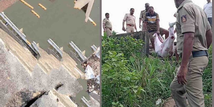 ಉದ್ಯಾವರ:ಪಾಪನಾಶಿನಿ ಹೊಳೆಯ ರೈಲ್ವೇ ಟ್ರ್ಯಾಕ್‌ನ ಕಂಬದ ನಡುವೆ ರೈಲಿನಿಂದ ಬಿದ್ದು ಅಪರಿಚಿತ ಮಹಿಳೆ ಸಾವು..!!