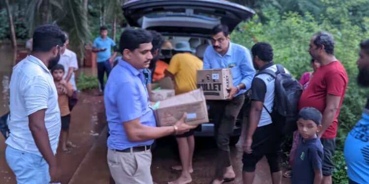 ಬೈಂದೂರು : ಸ್ವಯಂಸೇವಕರಿಗೆ ಸಮೃದ್ಧ ಜನಸೇವಾ ಟ್ರಸ್ಟ್ ನಿಂದ ಊಟದ ವ್ಯವಸ್ಥೆ..!!