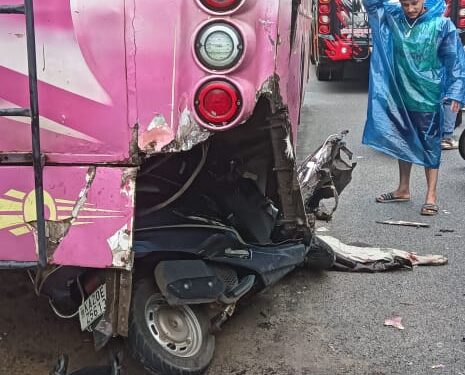 ಮಲ್ಪೆ: ನಿಂತಿದ್ದ ಬಸ್ಸಿಗೆ ಬೈಕ್ ಡಿಕ್ಕಿ- ಸವಾರ ಗಂಭೀರ..!!