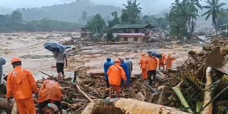 ವಯನಾಡ್ ಭೂಕುಸಿತ: ಸಾವಿನ ಸಂಖ್ಯೆ 41ಕ್ಕೆ ಏರಿಕೆ: ಮೃತರ ಕುಟುಂಬಕ್ಕೆ ಮೋದಿ ಪರಿಹಾರ. ಘೋಷಣೆ .!!