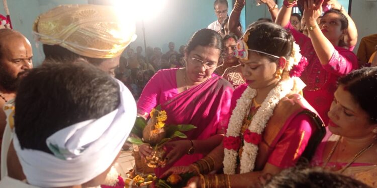 ಉಡುಪಿ : ನಿಟ್ಟೂರಿನ ರಾಜ್ಯ ಮಹಿಳಾ ನಿಲಯದಲ್ಲಿ ಮದುವೆ ಸಂಭ್ರಮ..!!