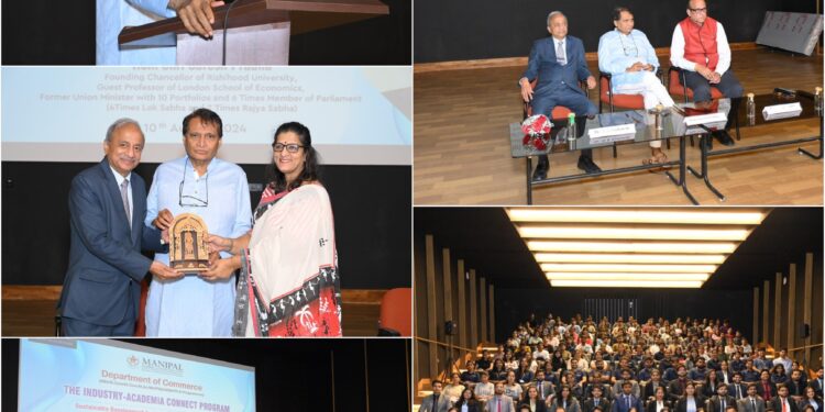 ಮಾಹೆ ಯ ವಾಣಿಜ್ಯ ವಿಭಾಗದಿಂದ ಗೌರವಾನ್ವಿತ ಶ್ರೀ ಸುರೇಶ್ ಪ್ರಭು ಅವರೊಂದಿಗೆ ಸುಸ್ಥಿರ ಅಭಿವೃದ್ಧಿ ಮತ್ತು ಆರ್ಥಿಕ ನೀತಿಗಳ ಕುರಿತು ಮಾತುಕತೆ ಆಯೋಜನೆ..!!