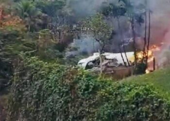 ಬ್ರೆಜಿಲ್ ವಿಮಾನ ಪತನ :  ಅಪಘಾತದಲ್ಲಿ 62 ಸಾವು..!!