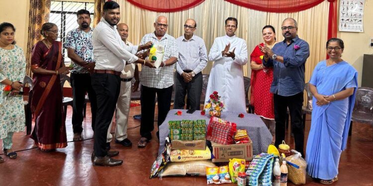 ಶಿರ್ವ : ಮಾನಸ ಪುನರ್ವಸತಿ ವಿಶೇಷ ಶಾಲೆಗೆ ದಿನಸಿ ವಸ್ತುಗಳ ಹಸ್ತಾಂತರ..!!