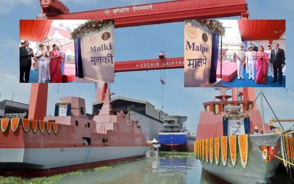 ಭಾರತೀಯ ನೌಕಾಪಡೆಗೆ ಐಎನ್ಎಸ್ ಮುಲ್ಕಿ ಮತ್ತು ಐಎನ್ಎಸ್ ಮಲ್ಪೆ ಹೆಸರಿನ ಯುದ್ದನೌಕೆ ಹಸ್ತಾಂತರ..!!