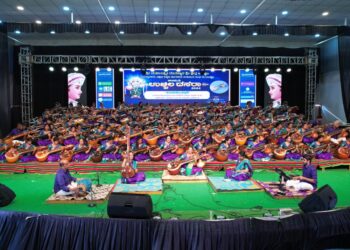 ಉಡುಪಿ ಉಚ್ಚಿಲ ದಸರಾ 2024 : ಏಕಕಾಲಕ್ಕೆ ನೂರೊಂದು ವೀಣೆಗಳ ವಾದನ..!!