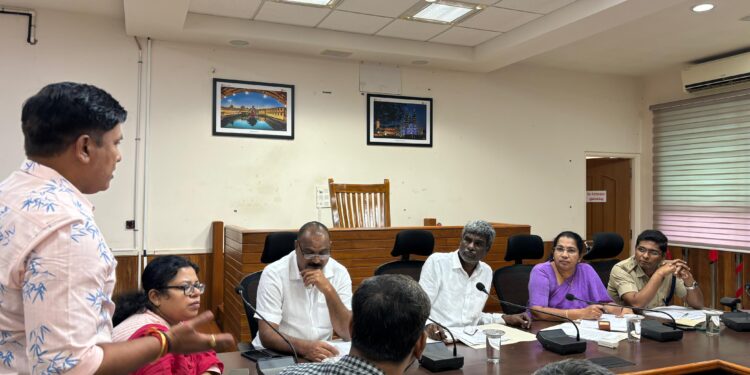 ರಾಷ್ಟ್ರೀಯ ಹೆದ್ದಾರಿ  ಕಾಮಗಾರಿಗಳ ಕಾರ್ಯ ಪ್ರಗತಿಯ ಬಗ್ಗೆ ಸಮಲೋಚನಾ ಸಭೆ.!!