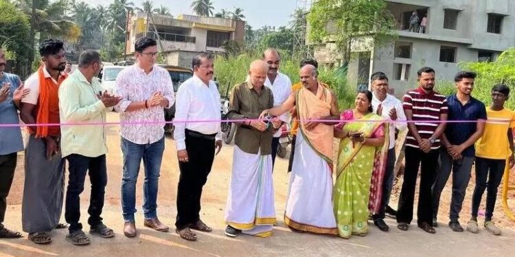 ಉಡುಪಿ :ಚಕ್ರತೀರ್ಥ ಬಳಿ ಸುಮಾರು 13.50 ಲಕ್ಷ ವೆಚ್ಚದಲ್ಲಿ ನಿರ್ಮಾಣಗೊಂಡ ನೂತನ ಸೇತುವೆಯ ಉದ್ಘಾಟನೆ..!!