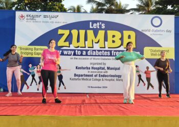 ವಿಶ್ವ ಮಧುಮೇಹ ದಿನ 2024: ಕಸ್ತೂರ್ಬಾ ಆಸ್ಪತ್ರೆ ಮಣಿಪಾಲದಿಂದ ಮಧುಮೇಹ ಕುರಿತು ಜಾಗೃತಿ ಮೂಡಿಸಲು ಮಲ್ಪೆ ಬೀಚ್‌ನಲ್ಲಿ ಜುಂಬಾ ಸೆಷನ್  ಆಯೋಜನೆ..!!