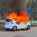 ಮಂಗಳೂರು : ನಿಲ್ಲಿಸಿದ್ದ ಕಾರಿನಲ್ಲಿ ಬೆಂಕಿ..!!
