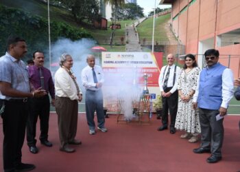 ಮಾಹೆ ಮಣಿಪಾಲದಲ್ಲಿ ಡಿಸೆಂಬರ್ 16ರವರೆಗೆ ಅಖಿಲ ಭಾರತ ಅಂತರ ವಲಯ ಅಂತರ ವಿಶ್ವವಿದ್ಯಾಲಯ (ಮಹಿಳಾ)ಟೆನಿಸ್ ಪಂದ್ಯಾವಳಿ ಆಯೋಜನೆ..!!