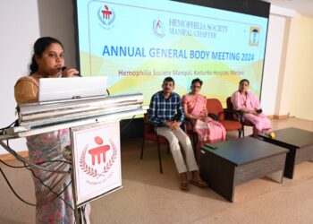 ಮಣಿಪಾಲ ಚಾಪ್ಟರ್ನ ಹಿಮೋಫಿಲಿಯಾ ಸೊಸೈಟಿಯ ವಾರ್ಷಿಕ ಸಾಮಾನ್ಯ ಸಭೆ..!!