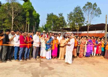 ಮಿಯ್ಯಾರು ಶ್ರೀ ಮಹಾಲಿಂಗೇಶ್ವರ ದೇವಸ್ಥಾನದ ರಥಬೀದಿಯ ರಸ್ತೆ ಉದ್ಘಾಟನೆ..!!