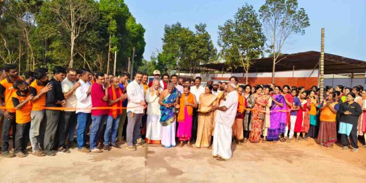 ಮಿಯ್ಯಾರು ಶ್ರೀ ಮಹಾಲಿಂಗೇಶ್ವರ ದೇವಸ್ಥಾನದ ರಥಬೀದಿಯ ರಸ್ತೆ ಉದ್ಘಾಟನೆ..!!