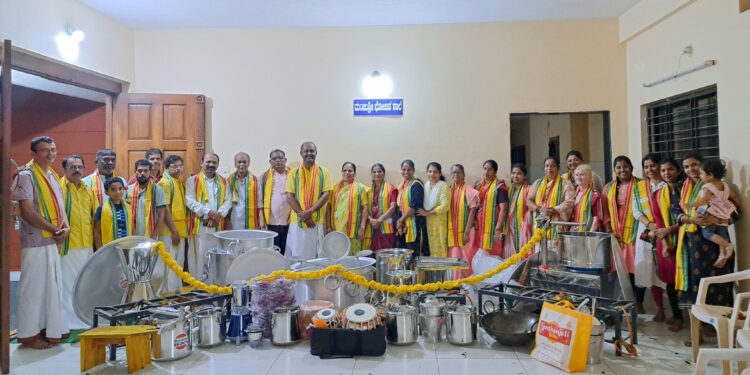 ಬಿಲ್ಲವ ಸೇವಾ ಸಂಘ(ರಿ.) ಅಂಬಲಪಾಡಿ : ಸಮುದಾಯ ಭವನದ ಪಾಕ ಶಾಲೆಗೆ ಶಾಶ್ವತ ‘ಪಾತ್ರೆ ಪರಿಕರಗಳ ಸಮರ್ಪಣೆ’..!!