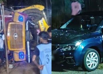 ಶಿರ್ವ : ಟಿಪ್ಪರ್ – ಕಾರಿನ ನಡುವೆ ಅಪಘಾತ :ಟಿಪ್ಪರ್ ಚಾಲಕ ಸ್ಥಳದಲ್ಲಿಯೇ ಸಾವು ..!