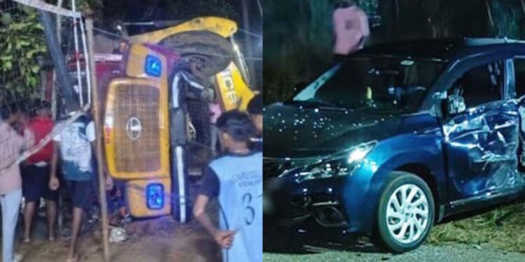 ಶಿರ್ವ : ಟಿಪ್ಪರ್ – ಕಾರಿನ ನಡುವೆ ಅಪಘಾತ :ಟಿಪ್ಪರ್ ಚಾಲಕ ಸ್ಥಳದಲ್ಲಿಯೇ ಸಾವು ..!