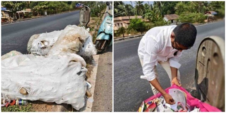 ಮಣೂರು : ರಾಷ್ಟ್ರೀಯ ಹೆದ್ದಾರಿ 66ರ ಮಧ್ಯದಲ್ಲಿ ಕಳೆದೆರಡು ದಿನಗಳಿಂದ ಕಸ ತಂದು ಎಸೆಯುತ್ತಿರುವ ಕಿಡಿಗೇಡಿಗಳು: ಸೂಕ್ತ ಕ್ರಮಕ್ಕೆ ಸ್ಥಳೀಯ ನಿವಾಸಿಗಳ ಆಗ್ರಹ..!!