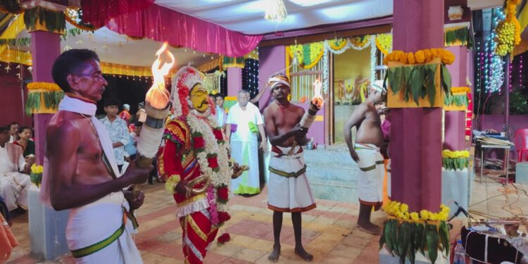 ನಿಟ್ಟೆ ಬ್ರಹ್ಮ ಶ್ರೀ ಸತ್ಯ ಸಾರಮಣಿ ದೈವಗಳ ನೇಮೋತ್ಸವ ಸಂಪನ್ನ..!!