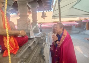 ಉಚ್ಚಿಲ ಶ್ರೀ ಮಹಾಲಕ್ಷ್ಮೀ ದೇವಸ್ಥಾನಕ್ಕೆ ನಿವೃತ್ತ ನ್ಯಾಯಮೂರ್ತಿ ಶ್ರೀ ಸಂತೋಷ್ ಹೆಗ್ಡೆ ಭೇಟಿ..!!